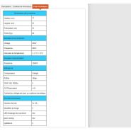 Machine à granita NK Protelex avec refroidissement à l'air et puissance de 1300W