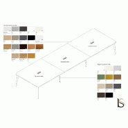 Bureau bench 6 personnes Blade - Alea - Non, Blanc, 540_5