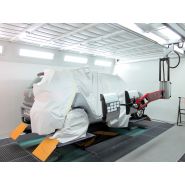 Cellule double postes pour réparations rapides Twin Repair - traitement des chocs urbains en carrosserie automobile_5