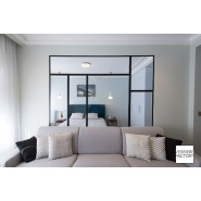 Verrière style Mondrian sur mesure : la verrière design déstructurée_5