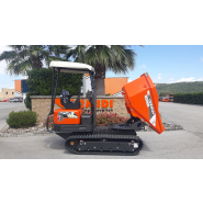 Dumper hydrostatique haute performance - capacité 2000 kg - Cormidi - idéal pour travaux de construction, jardinage et agricoles_5