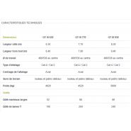 Gt iii broyeur forestier - Lagarde - 6.3 - 9.3 m - Équipé de lames Y ou marteaux_5