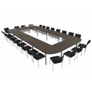 Table modulaire EASY - pieds partagés - configurable et personnalisable avec options_5