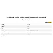 550-9780 godet d'excavation à usage normal - caterpillar finance france - 1350 mm (54 in) - capacité 1.54 m³_5