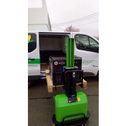 Transpalette embarqué motorisé - 600 kg - Pour véhicules utilitaires légers - Hauteur 700 mm_5