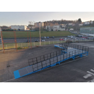Rampe fixe avec hauteur de quai ajustable - Capacité 6 à 30T - Plateforme AZ Ramp sur-mesure et conforme aux normes CE_5