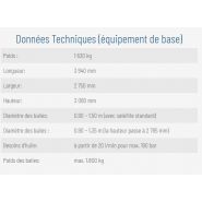 G5010 - Enrubanneuse agricole tractée Goewell Maschinenbau GmbH - Hauteur 3060 mm - Compacte et maniable_5