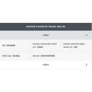 Échafaudage roulant en acier galvanisé Goliath 120 - Comabi SNC - hauteur de travail maximale 4 m - robuste et pratique_5