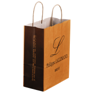 Sac poignée papier torsadé - 100% recyclable - 90 à 110 gr - parfait pour bijouteries, pâtisseries, caves, brasseries, selleries, magasins de prêt-à-porter et cosmétiques_5