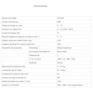 ZLP1000 - Nacelle suspendue 2.5m * 3 - 2.2KW 8KN - Charge nominale 1000kg - Success_5