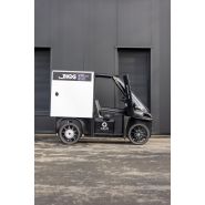 Vélo quadricycle professionnel grand format City Q 1200 - Caisson ouvert polyvalent - Charge maximale 170 kg - Autonomie 150 km - Volume 2 m³_6