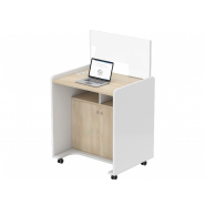 Banque d'accueil mobile BAM - Polyvalente, fonctionnelle et design - Fabrication française_5