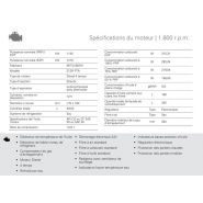 GTW-1215 T6 - Groupe électrogène en container triphasé 60 Hz 1374 kVA - Genelec - MITSUBISHI_5