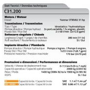 Mini-dumper Cormidi C200 - Hydrostatique - Diesel Yanmar 31 hp - Capacité 2000 kg_5