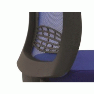 Siège bureautique  synchrone KENNY - Noir, Noir, Non, Piètement nylon noir_5