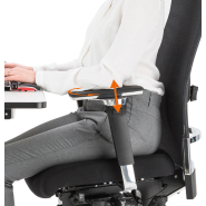 Siège anti mal de dos - Très haut dossier 70cm - 670qins spécial bsf - Système d'assise 3D® et repose-tête réglable_5