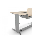 Table informatique à écran rabattable pour sécuriser l'équipement informatique - DATA_5