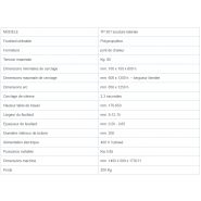 TP 201 BCRL - Machine pour cerclage de palettes Ferplast - 200 kg - soudure latérale et options avancées_5