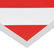 Vidaxl protecteurs de mur 6 pcs rouge et blanc 50x20x2 cm mousse eva 153104_5