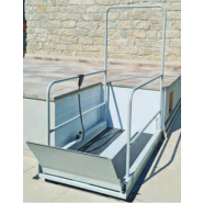 Plateforme élévatrice verticale  pour le  transport des passagers  et des fauteuils roulants jusqu'à 1300 centimètres - en Bretagne et à Nantes - LIFTBOY_5
