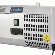 Saladette réfrigérée Polar Série G 10x GN1/4 G611 Polar_5