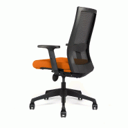 Siège de bureau synchrone dossier résille So Turin - Z08, Repose-tête So Turin, Sans, Tissu_5