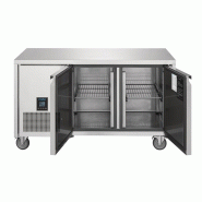 Table réfrigérée positive 2 portes Serie U Premium 267L UA005 Polar_5