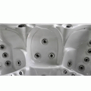 THE JOY - Spa portable - 4 places - 7 assises - 225x225x91 cm - Massage Aqua Rolling et 70 jets_5