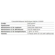 Uv600 - bâche, filet et capot pour remorque - Sarl Monforte - 630 g/m² - résistante et indéformable_5
