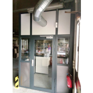 Cabine fumeur Standard  atelier 4, 5 personnes 4 faces autoportantes_5