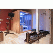 SAUNA COMBI BOREAL® ELÉGANCE 5 - 180X180 INFRAROUGE + VAPEUR_5