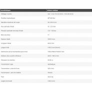 Taille-haie hydraulique falco 130 - deleks srl - largeur de travail 1300 mm - flux optimale d'huile 18-22 l/min_5