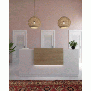 Banque d'accueil PMR largeur 4,24m option éclairage So Aragon_5