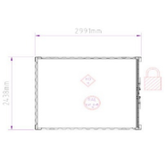 Container de stockage 10 pieds neuf - Porte double-battant - LC10_5