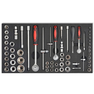 Vidaxl chariot à outils pour atelier avec 1125 outils acier rouge 142248_5
