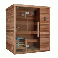 ​SAUNA BOREAL® EVASION LUXE 4 PLACES - 180 X 150 X H210_5