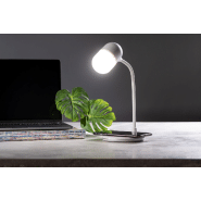 Lampe de bureau multifonctionnelle - LED 14 lampes - Chargeur sans fil et enceinte Bluetooth_5