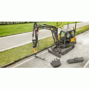 Machine EC60E Volvo conçue pour productivité et confort