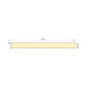Panneau sandwich de bardage isolé standard ou microline, aux fixations invisibles_5