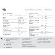 GTW-2030 T5 - Groupe électrogène industriel triphasé 50 Hz - 2021 kVA - Genelec - Mitsubishi - Alternateur Stamford_5