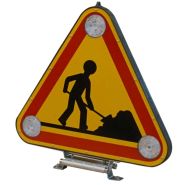 Triflash AK5 pour chantier - Polycarbonate résistant - Taille 500mm ou 700mm - LED dernière génération_5