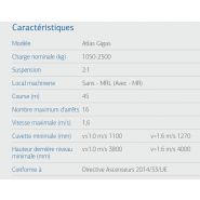 Monte-charge Atlas Gigas pour bâtiments industriels - Kleemann Hellas - Charge 1050-2500 kg - Consommation réduite et précision d'arrêt_5