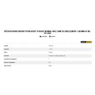 477-3379 godet d'excavation à usage normal avec lame de nivellement - caterpillar finance france - 1 200 mm (47 in) - capacité 1.18 m³_5