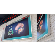 Caisson lumineux LED mince - 7 cm d'épaisseur - Aluminium et plexiglas - Intensité lumineuse réglable_5