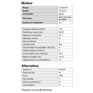 Groupe électrogène AL 1500-CA Inmesol - puissance de secours 16 kVA avec tableau de contrôle automatique DSE 6120 MKIII_5