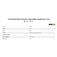 571-2870 godet d'excavation à usage normal - caterpillar finance france - 1200 mm (48 in) - capacité 0.76 m³_5