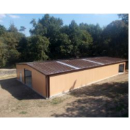 Bâtiment préfabriqué gamme ecorapid avec auvent - cualimetal_5