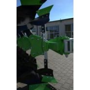 U063 charrues rotatives - charrue agricole - bomet -  soc à disque d'un diamètre de ø41cm._5