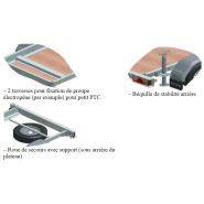 Remorque à châssis-nus prêts à carrosser, roues extérieures 1 essieu, PTC 750 kg - Série ETA - ECIM - ETA 09 16 075 SF_5