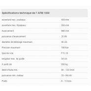 AFM 1000 S - Tête d'abattage multifonctionnelle - AFM Forest - Ouverture max. couteaux 450 mm_5